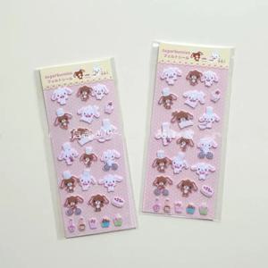 Kawaii Sanrio 펠트 소재 Sugarbunnies 스티커 창의력 머그컵 물컵 장식 만화 소녀의 DIY 장난감 크리스마스 선물