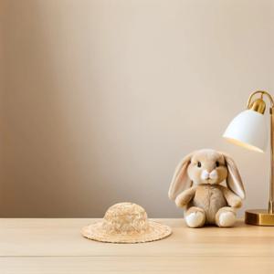 2Pcs 미니 밀짚 모자 DIY 인형 집 소박한 장식 파티 생일 창조적 프로젝트를위한 수공예 액세서리