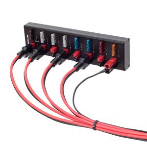 WINDCAMP 차량용 전원 분배기 디스트리뷰터, 라디오 룸용 커넥터, Andersn 어댑터와 호환, AP8/AP8S 40A