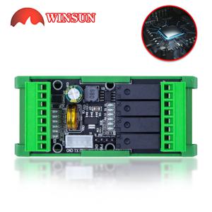 조립된 베이스 FX2N-10MR 10MT 06MR 06MT FX2N-14MR 14MT 20MR 20MT DC24V 입력 및 출력 고속 카운트 PLC(아날로그 0-10V 입력 포함)