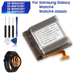 삼성 갤럭시 Watch4용 교체 배터리 40mm 44mm Watch4 클래식 42mm 46mm EB-BR860ABY EB-BR870ABY EB-BR880ABY EB-BR880ABY