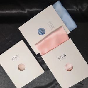 숨겨진 지퍼가 있는 100% 천연 뽕나무 실크 베개 커버 양면 순수 실크 베개 케이스 터치 소프트 & 쿨 여름에 적합