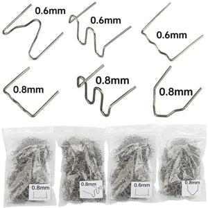 100-600Pcs 자동 플라스틱 수리 용접 손톱 자동차 범퍼 수리 용접 스터드 Precut 웨이브 손톱 기계 용접 핫 스테이플러