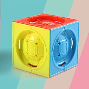 매직 볼, 매직 큐브 볼, 재미있는 스트레스 해소, 두뇌 부스트, 매직 볼 속도 게임, 어린이 색상 차단 3D 퍼즐 장난감