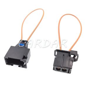 아우디 BMW 포르쉐 메르세데스-벤츠 용 1Pcs 대부분의 광섬유 광 루프 바이 패스 어댑터 케이블 소켓