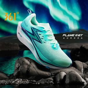 361도 불꽃 3.0 ET 남성 운동화 레이싱 마라톤 통기성 컴포트 안정적인 리바운드 조깅 남성 운동화 672512226 F