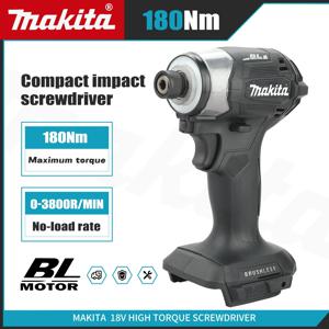 Makita DTD173 18V 무선 임팩트 드라이버 LXT BL 브러시리스 모터 전기 드릴 목재/볼트/T 모드 180 N·M 충전식 전동 공구