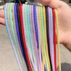 USB 충전용 1.4m 케이블 보호기 와인더 데이터 케이블 와이어 보호 커버 데이터 코드 보호기 케이블 주최자 보호