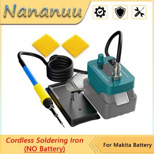 Nananuu 무선 납땜 lron 도구 300-510 조정 Makita 14.4V-18V 배터리 용 고속 가열 60W PCB 납땜 도구