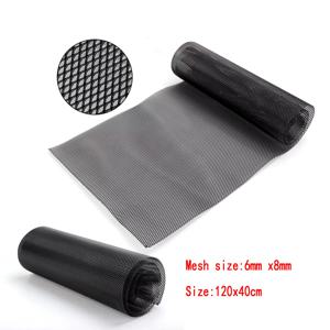 1pc 120X40cm 그릴 벌집 육각형 메쉬 그릴 ABS 플라스틱 스포일러 범퍼 통풍구 범용 후드 벤트 레이싱 그릴