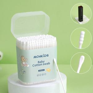 200/300/500 귀 스푼 면봉, 다기능 미용 및 청소 도구, 귀 청소, 메이크업 및 정밀 청소.