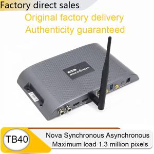 노바스타 TB40 풀컬러 HUB75 LED 패널 비디오월 플레이어 LED 디지털 사이니지 LED 스크린 픽셀 디스플레이 WiFi USB HDMI 컨트롤러