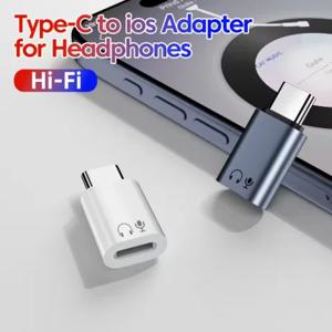 타입 C to 라이트닝 이어폰 어댑터 USB C 남성 to IOS 여성 오디오 변환기 아이폰 15 16 삼성 USB C 라이트닝 어댑터
