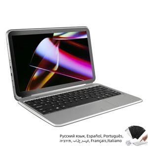 1366*768 IPS 11.6인치 2in1 윈도우 10 태블릿 PC 도킹 키보드 포함 2GB DDR RAM 64GB ROM 인텔 아톰 x5-8300 9000mAh 배터리