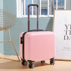 18인치 기내용 여행가방 소형 수하물 핸드백 남성용 및 여성용 경량 회전 바퀴 단거리 여행