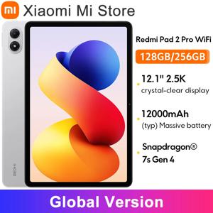 샤오미 레드미 패드 2 프로 글로벌 버전 12000mAh 33W 고속 충전 12.1인치 2.5K 크리스탈 클리어 디스플레이 스냅드래곤 7s 4세대