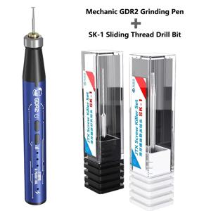 JTX SK-1 합금 비트 슬라이더 스크류 전문가용 나사 추출기 (아이폰 휴대폰 손상 방지/빠른 제거/연마 기능 포함)