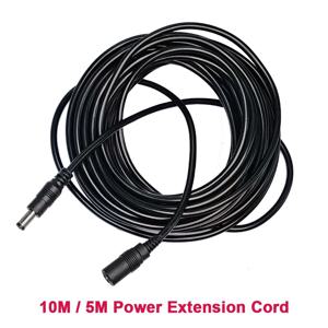 10M/5M 5.5mm*2.1mm DC 전원 커넥터 연장 코드 잭 어댑터 리드 케이블 DC 암수 연장 외부 플러그