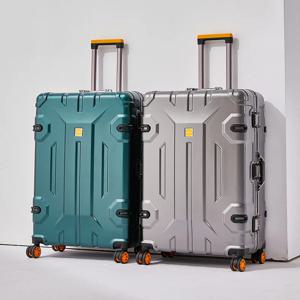 대용량 알루미늄 프레임 여행 가방 바퀴 달린 내구성 높은 여행용 캐리어 20-28인치 여행 가방