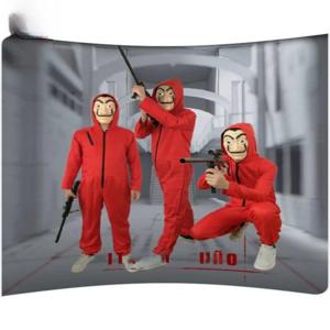 loween Dalí Performance Magic Robe Paper House 성인용 원피스 세트 케이프 의상 209 가을 패션 여성용 민족 의상