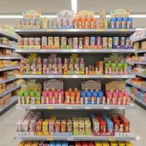 소니 엔젤 20주년 동물 시리즈 블라인드 박스 귀여운 수집용 인형 애니메이션 피규어 수확 과일 천사 크리스마스 생일