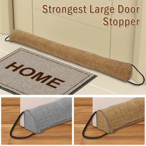 언더 문짝 드래프트 스토퍼, 헤비 삼각 문짝 드래프트 블로커, 언더 문짝 소음 차단기용 행잉 루프 포함, 92cm, 1 개, 2 개