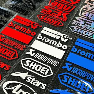 오토바이 개조 반사 자동차 스티커 레이싱 스폰서 장식 데칼 스쿠터 펜더 헬멧 방수 레이저 스티커