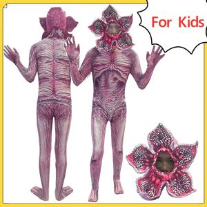 데모고르곤 캐니발 플라워 바디수트 헤드웨어 마스크 코스프레 의상 변장 점프수트 할로윈 TV 슈트