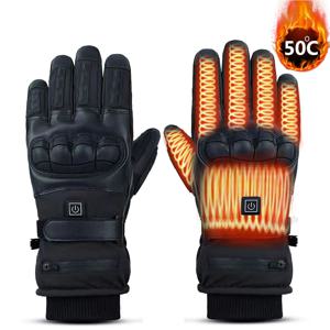 남성용 발열 오토바이 장갑 전술용 겨울 장갑 자전거 용품 스키 장비 자전거 액세서리 따뜻한 사이클링