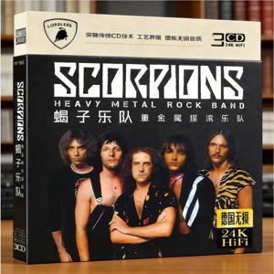 클래식 헤비메탈 록 앨범 스콜피온즈 음악 CD 3곡 공식 디스크 음악 레코드 코스프레 워크맨 자동차 사운드트랙 박스 선물