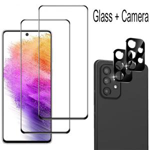 삼성 A54 A17 A16 A15 A36 A56 A55 A37 A57 필름 + 유리 삼성 갤럭시 A 52 A34 A32 A52S A53 5G 유리 보호 케이스 갤럭시 A 53 화면 보호기