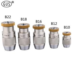 B10 B12 B16 B18 B22 자체 조임 드릴 척 열쇠가없는 어댑터 홀더 CNC 선반 밀링 도구 모스 드릴 척 변환기