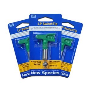 에어리스 팁 Wagner/Titan 에어리스 스프레이 어 건 스프레이 페인팅 도구 용 노즐 가드가있는 저압 노즐 스위치 스프레이 팁