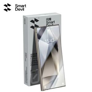 삼성 S25Ultra S24 울트라 S24 S25 화면 보호기 전체 커버 지문 방지 HD 강화 필름 용 SmartDevil 강화 유리