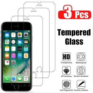 Apple iPhone 6 6S 7 8 Plus SE 2022 용 3Pcs 강화 유리 iPhone SE 2020 용 보호 유리 화면 보호기