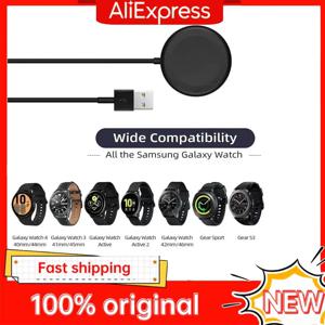 삼성 갤럭시 워치 5 프로 5/4/3 무선 충전기 호환 액티브 2/1 기어 스포츠/S3 휴대용 충전 스테이션 도크