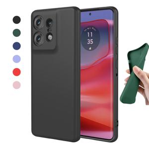 Motorola Edge 50 Pro 60 Fusion Ultra 40 Neo Plus 2023 5G 보호 커버 범퍼 Fundas Coque 용 유연한 액체 실리콘 케이스