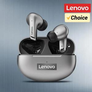 Lenovo LP5 무선 블루투스 이어 버드 스테레오 HiFi 음악 이어폰 헤드폰 스포츠 방수 TWS 헤드셋 (마이크 이어 버드 포함) New