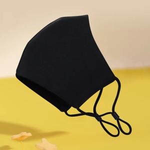 1pc 인쇄 마스크 순수 코튼 블랙 마스크 남성과 여성의 먼지와 태양 보호 가을과 겨울 따뜻하고 차가운 방지 마스크