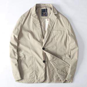 터키 고품질 100% 코튼 원사 통기성 가을 남성 캐주얼 블레이저 정장 라이트 다목적 정장 코트 Citboys Cool