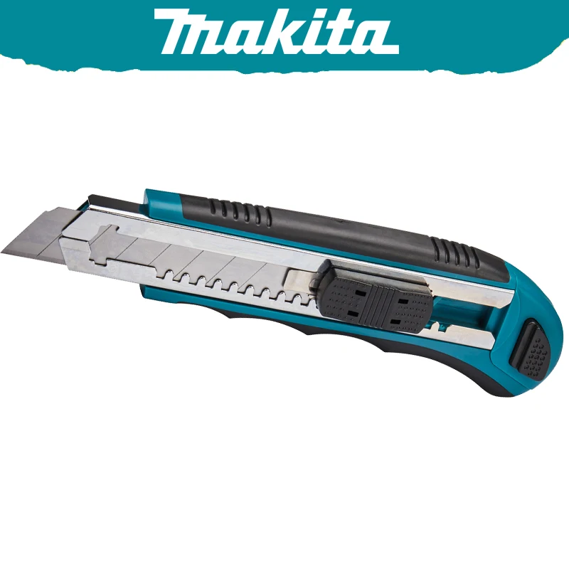 Makita D-65713 슬라이드 잠금 스냅 오프 나이프 18MM 간편한 로딩 개폐식 다기능 절단 손 도구