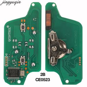 Jingyuqin 푸조 207 208 307 308 408 Cirtroen C2 C3 C4 Picasso용 PCB, FSK ID46 PCF7961 CE0536 PCF7941 CE0523 434MHz