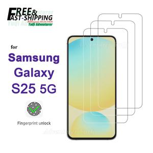 삼성 갤럭시 S25 5G 스크린 보호대, 6.2 인치 강화 유리, HD 크리스탈 마이카 9H 스크래치 방지 케이스, 친화적 투명