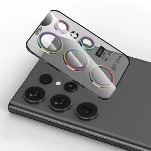 삼성 갤럭시 S25 플러스 S25 S24 울트라 최대 보호 렌즈 필름에 대한 수석 카메라 강화 유리 렌즈 보호대