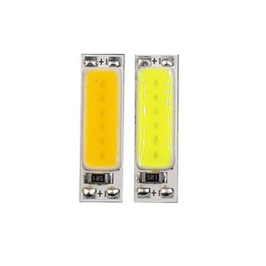 10pcs 25mm 작은 COB LED 칩 빛 3.7V 5V 1W 3V LED 램프 신호 조명 야간 조명 DIY 3000K 6000K 따뜻한 차가운 흰색