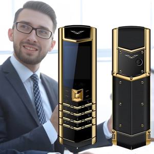 클래식 수석 휴대 전화 우아한 금속 서명 수제 핸드폰 듀얼 SIM 블루투스 다이얼러 전자 책 럭셔리 노인 전화