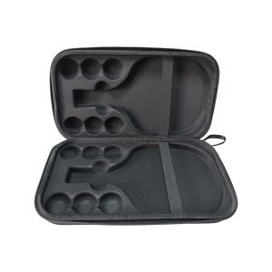 탁구 라켓 가방 휴대용 하드 쉘 낙하 방지 및 내마모성 스포츠 보관 가방