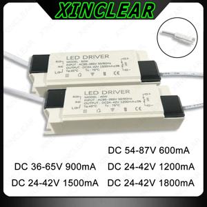 LED 드라이브 DC 54-87V 36-65V 24-42V 600mA 900mA 1200mA 1500mA 1800mA 조명 변압기, 40W 48W 50W 60W 전원 공급 장치용