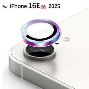 아이폰16e 메탈 카메라 렌즈 보호대 (애플 아이폰 16e 5G HD 후면 알루미늄 카메라 글래스 DYM 16 e 렌즈 케이스 액세서리) 1개