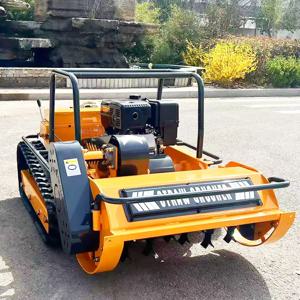 맞춤형 원격 제어 잔디 깎는 기계 요크 예초 로봇 무선 제어 릴 제초기 실린더 예초기 트랙터